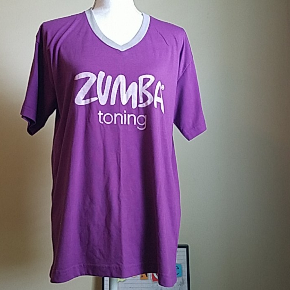 Vintage Zumba® Toning Instructor v-neck